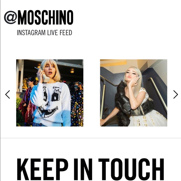 Online Exclusive H&Moschino black and white Beach towel - Picture 5 of 10